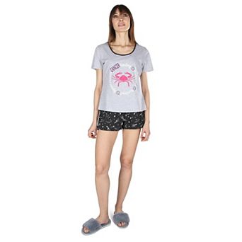 Women's Zodiac Sign Cancer Short Set