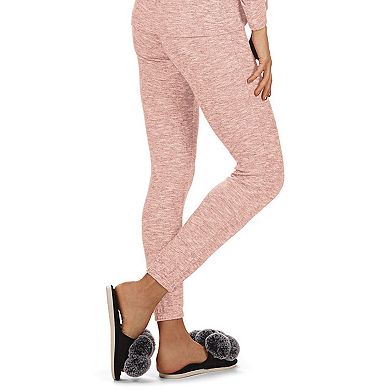 Women's Mid-Rise Jogger Pants Bottom With Tapered Legs