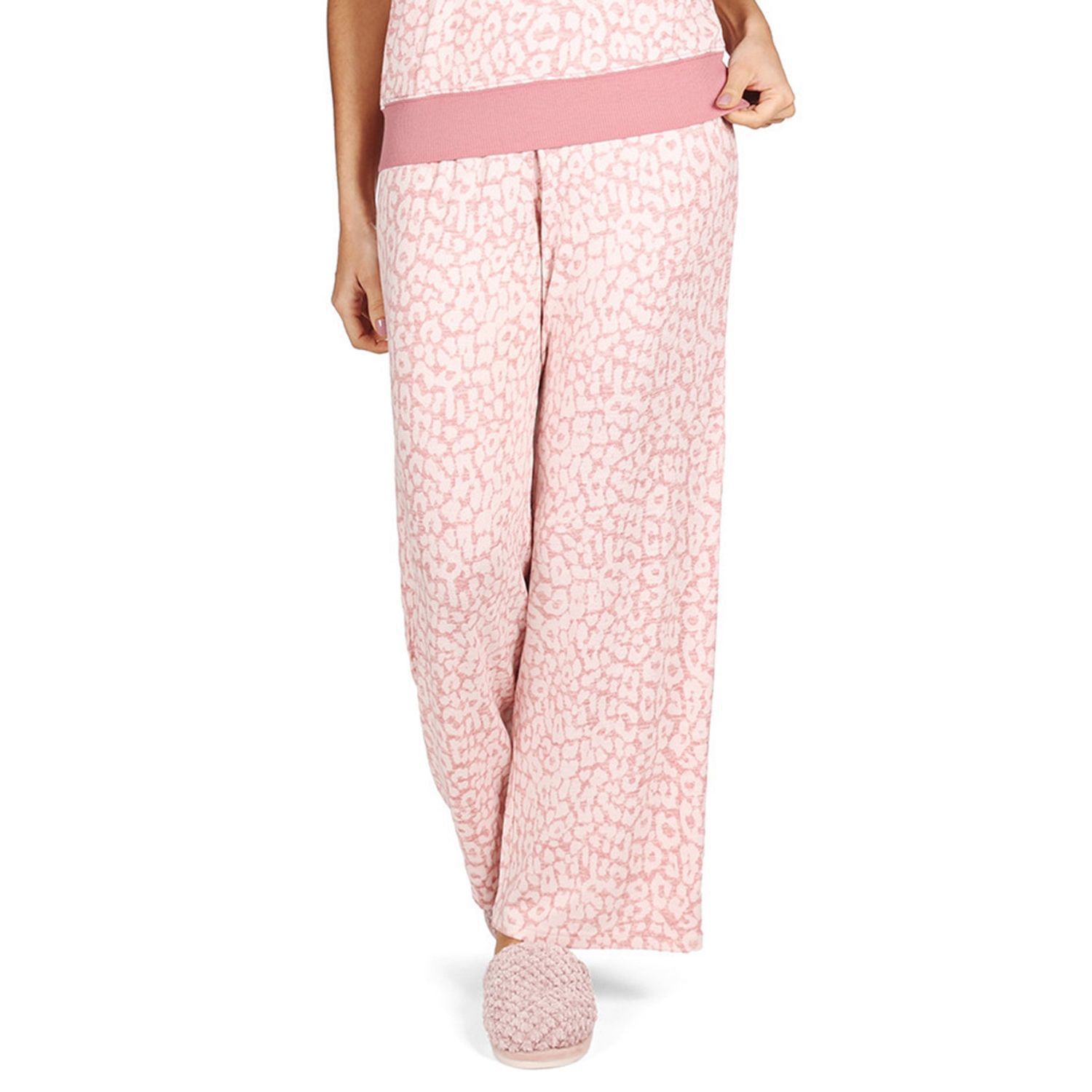 Women's Sleepwear Lounge Cute Print with Pants Long Sleeve Pajama Set