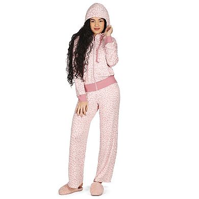 Women's Soft and Cozy Allover Leopard Print Lounge Pants