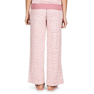 Women's Soft and Cozy Allover Leopard Print Lounge Pants