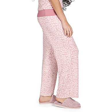 Women's Soft and Cozy Allover Leopard Print Lounge Pants