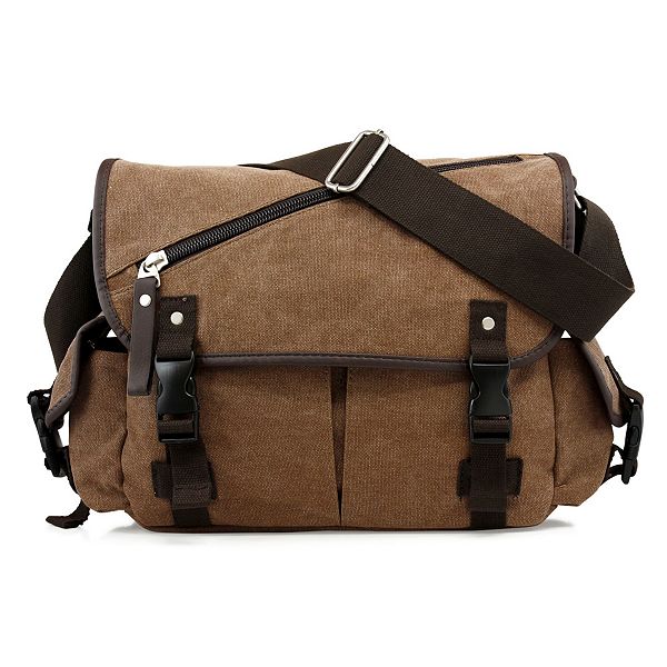 F.C Design Men Messenger Bag School Shoulder Canvas Vintage Crossbody ...