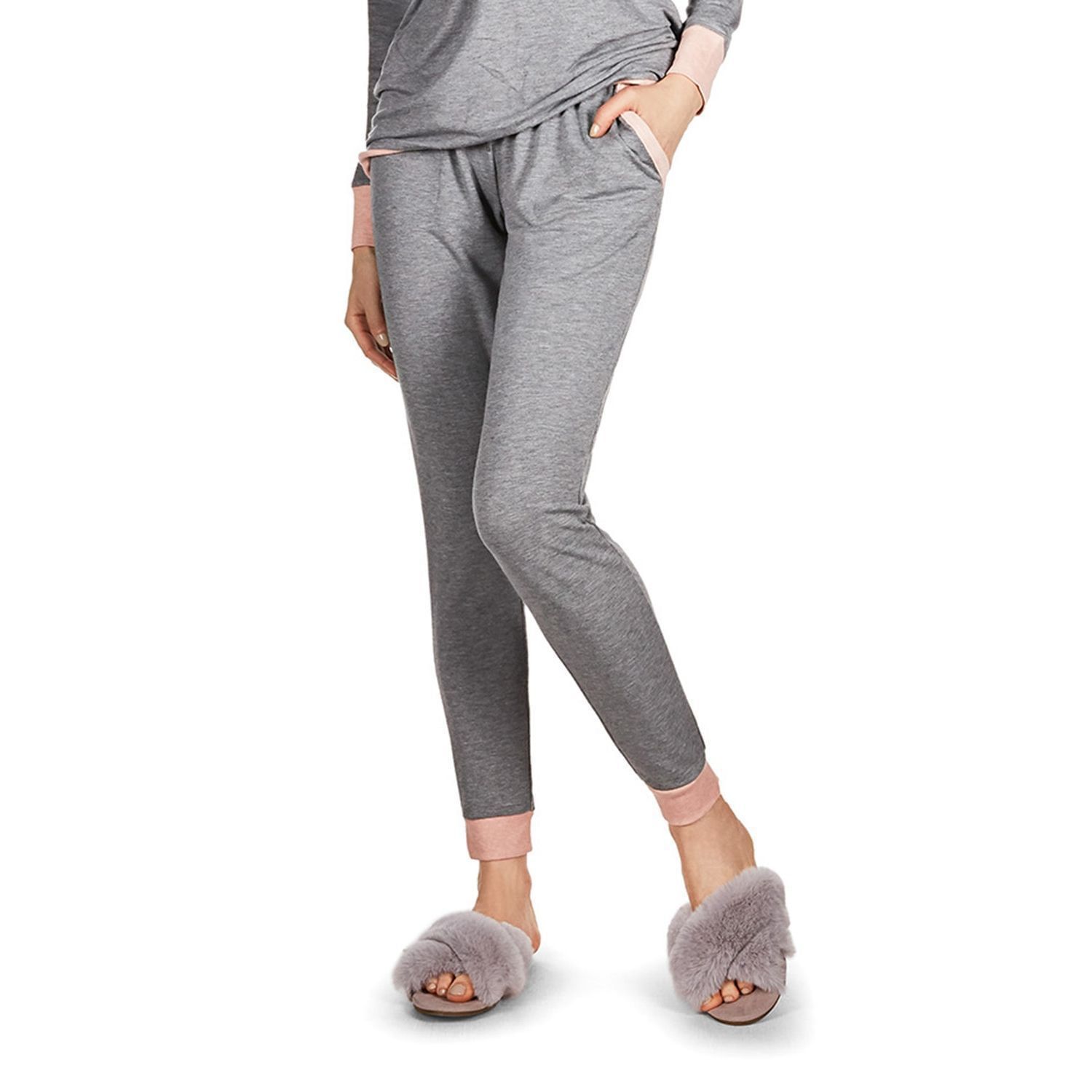 Women's Sleepwear Lounge Cute Print with Pants Long Sleeve Pajama Set