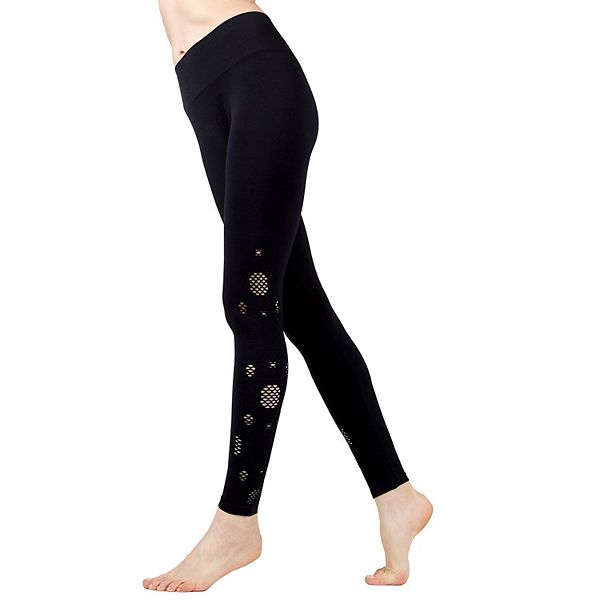 Women's Seamless Breathable Leggings with Wide Waistband