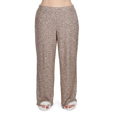 Women's Hacci Wide Leg Soft Lightweight Lounge Pants