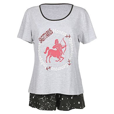 Women's Zodiac Sign Sagittarius Short Set