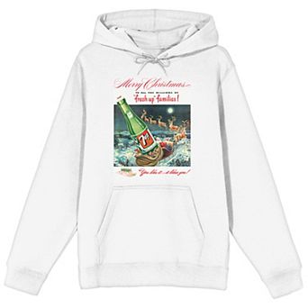 Men's 7UP Merry Christmas Fresh Up Graphic Hoodie
