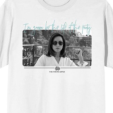 Men's White Lotus Harper Miller Short Sleeve Graphic Tee