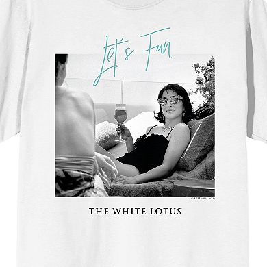 Men's White Lotus Lucia Greco Short Sleeve Graphic Tee