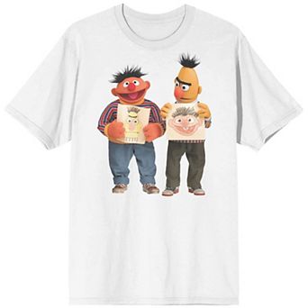 Men's Sesame Street Bert And Ernie Short Sleeve Graphic Tee