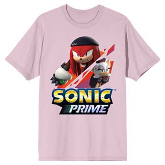 Men's Sonic Prime Renegade Knuckles Short Sleeve Graphic Tee