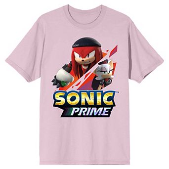 Men's Sonic Prime Renegade Knuckles Short Sleeve Graphic Tee