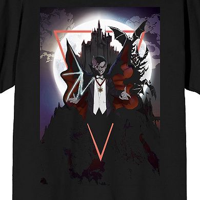 Men's Universal Monsters Dracula Short Sleeve Graphic Tee