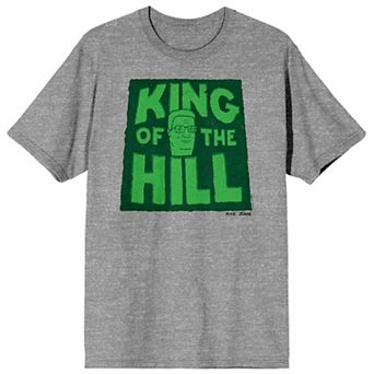 Men's King Of The Hill Logo Grass Short Sleeve Graphic Tee