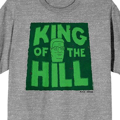 Men's King Of The Hill Logo Grass Short Sleeve Graphic Tee