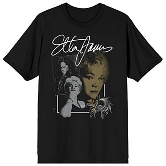 Men's Etta James Signature Short Sleeve Graphic Tee