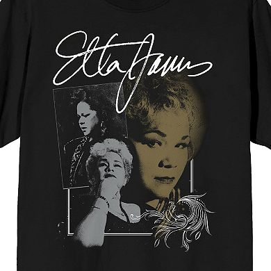 Men's Etta James Signature Short Sleeve Graphic Tee