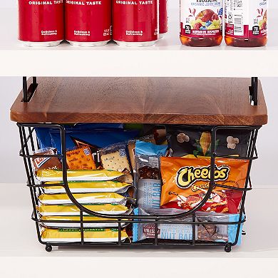 Food Network™ Wire Basket with Lid