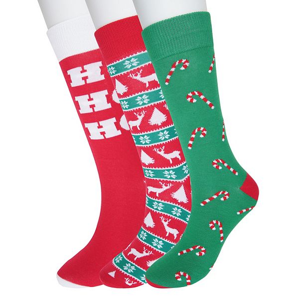 Men's Bespoke 3-pack Holiday Socks