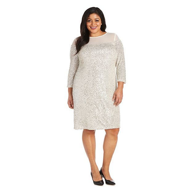 white christmas dresses Plus-Size Long Glitter Prom Dress CD252C Champagne Gold / 16 main image 0