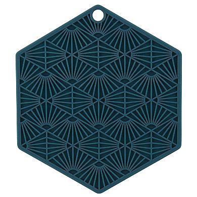 Taste of Home Silicone 3-in-1 Trivet Tool 2-Piece Set