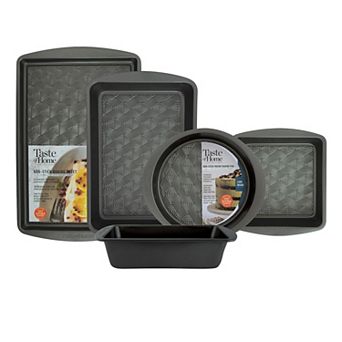 Taste of Home 5 pc Non-Stick Metal Bakeware Set