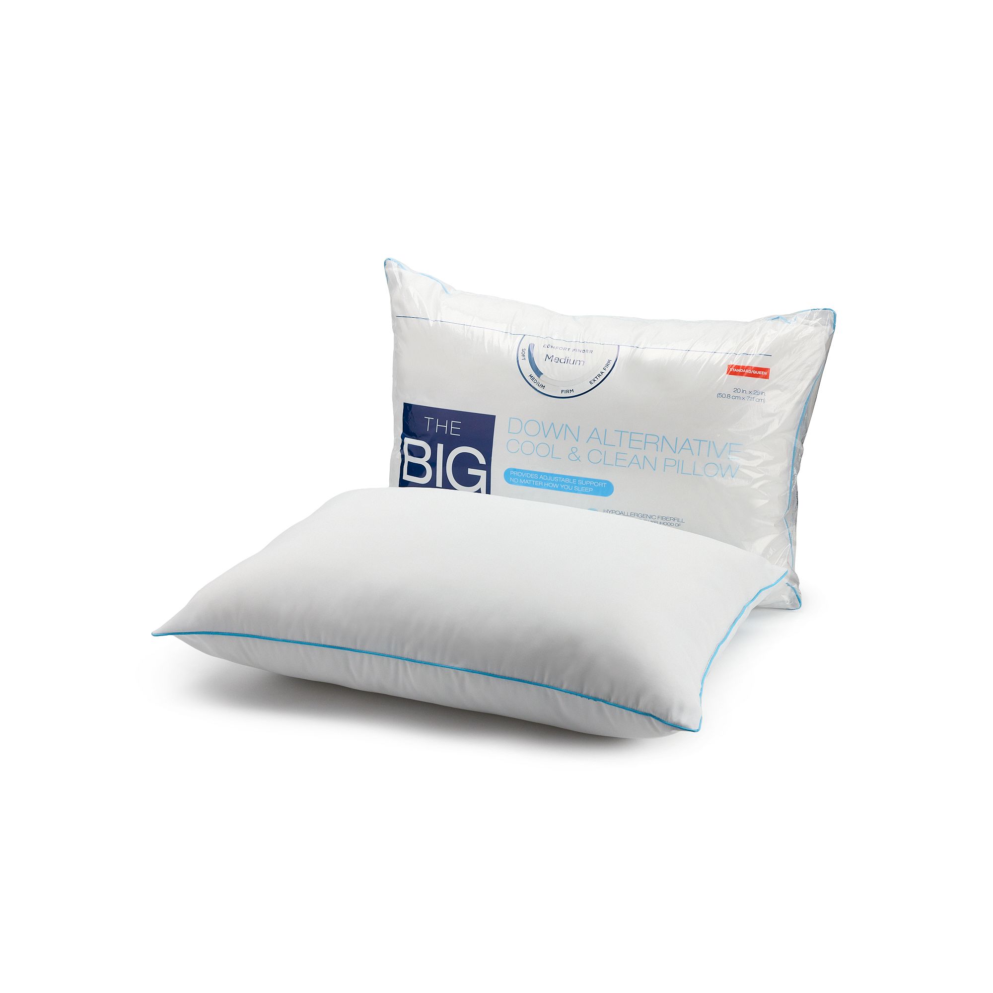 The Big One® Down Alternative Cool & Clean Pillow, White