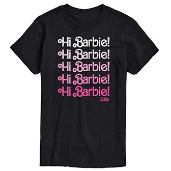 Big & Tall Barbie™ The Movie Hi Barbie Graphic Tee