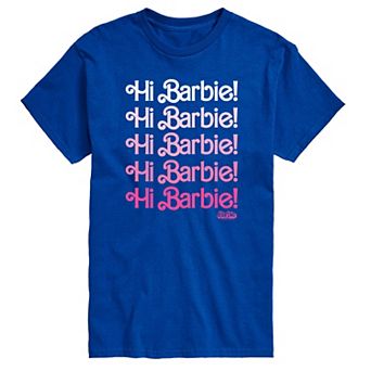 Big & Tall Barbie™ The Movie Hi Barbie Graphic Tee
