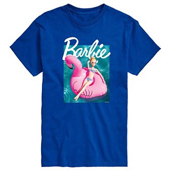 Big & Tall Barbie® Pool Flamingo Graphic Tee