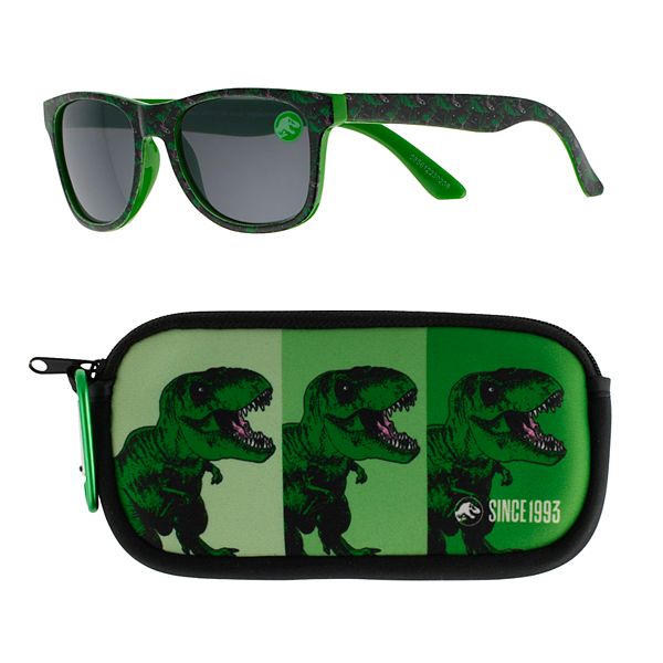 Boys' Jurassic Park Sunglasses & Case Set
