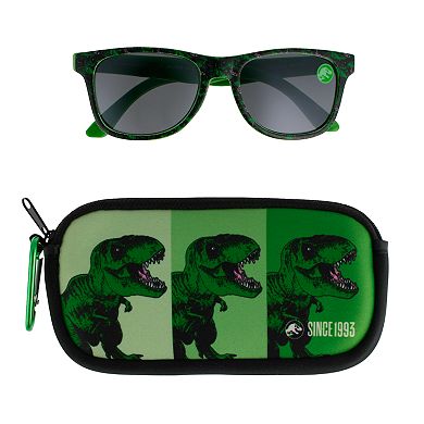 Boys' Jurassic Park Sunglasses & Case Set