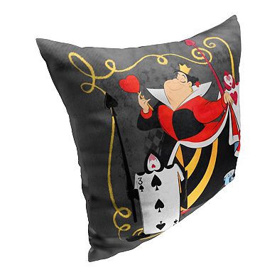 Disney's Alice in Wonderland The Queen's Way Decorative Pillow