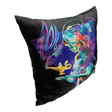 Disney's 100 Years Celebration Aladdin Jasmine Magic Lamp Throw Pillow