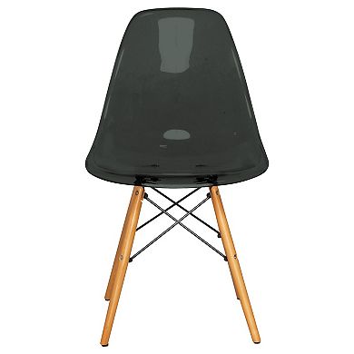 LeisureMod Dover Molded Side Chair