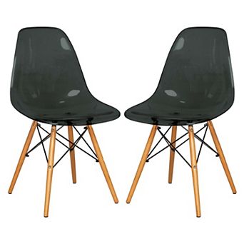 LeisureMod Dover Molded Side Chair