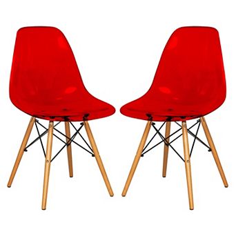 LeisureMod Dover Molded Side Chair