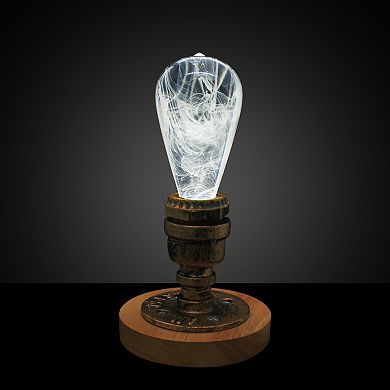 Handmade Resin Snow Light Bulb