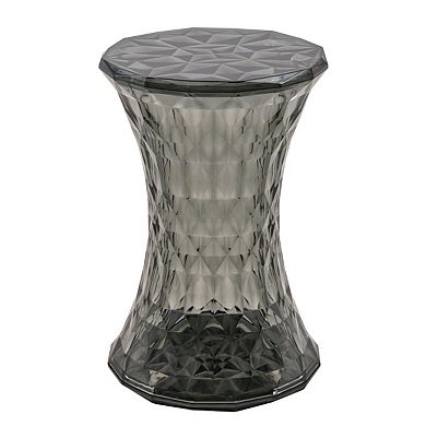 LeisureMod Modern Plastic Clio Side Table