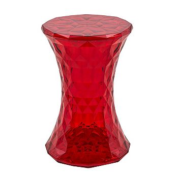 LeisureMod Modern Plastic Clio Side Table