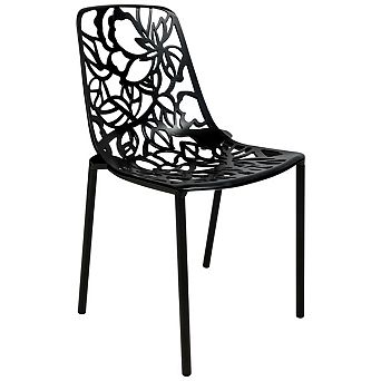 LeisureMod Modern Devon Aluminum Chair