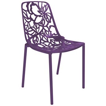 LeisureMod Modern Devon Aluminum Chair