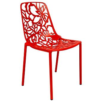 LeisureMod Modern Devon Aluminum Chair