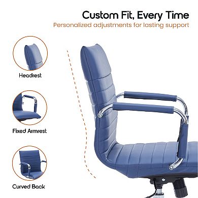 LeisureMod Harris Office Chair
