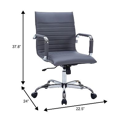LeisureMod Harris Office Chair