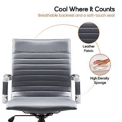 LeisureMod Harris Office Chair