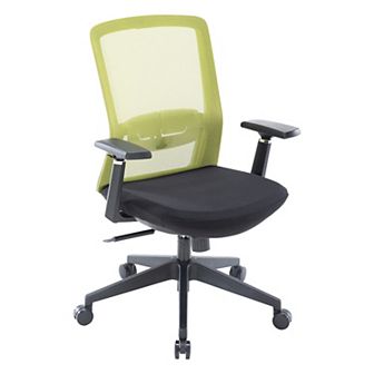 Leisuremod Ingram Office Chair With Seat Cover