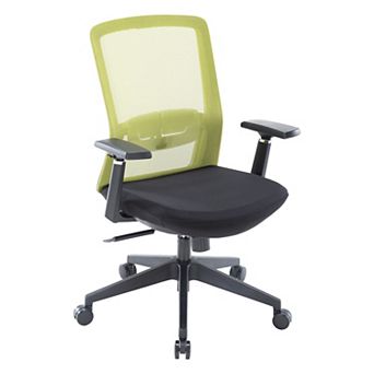 Leisuremod Ingram Office Chair With Seat Cover