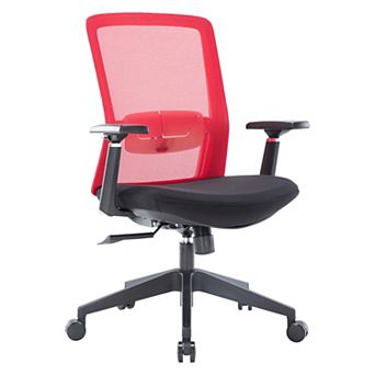 Leisuremod Ingram Office Chair With Seat Cover